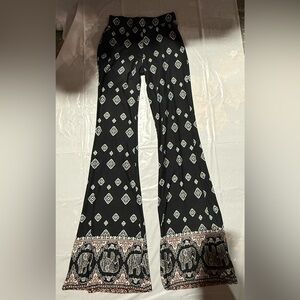 Women’s Small Shosho High Waisted Flare Bottoms Pants
